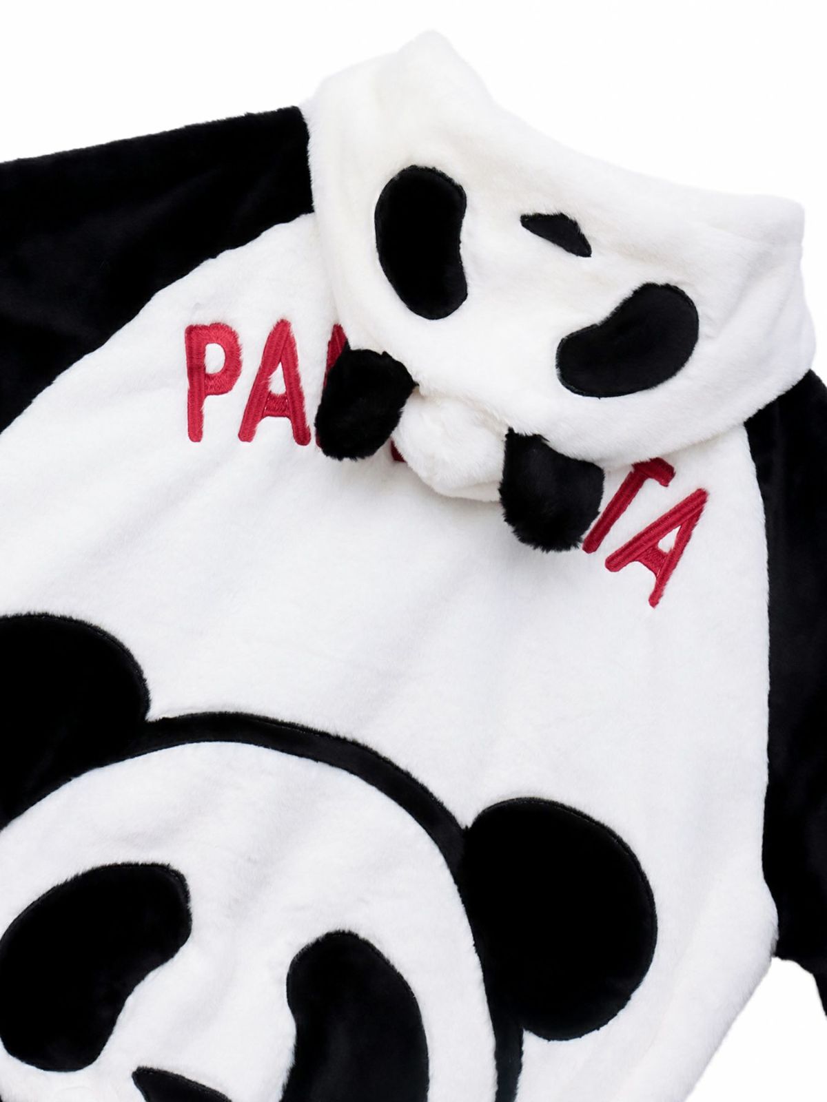 【PANDIESTA JAPAN】ラグラン切替フェイクファーなりきりZIPパーカー