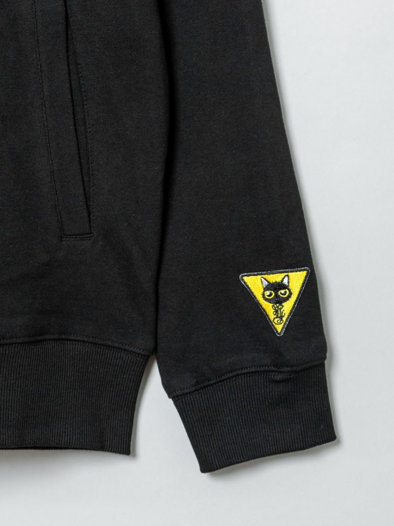 【LiN】“アートなLamy&Earl”刺入りZIPパーカー