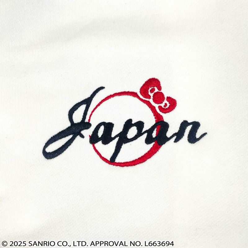 【絡繰魂×HELLO KITTY】“UKIYOE”刺入りZIPパーカー