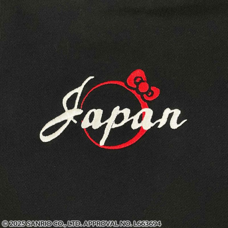 【絡繰魂×HELLO KITTY】“UKIYOE”刺入りZIPパーカー