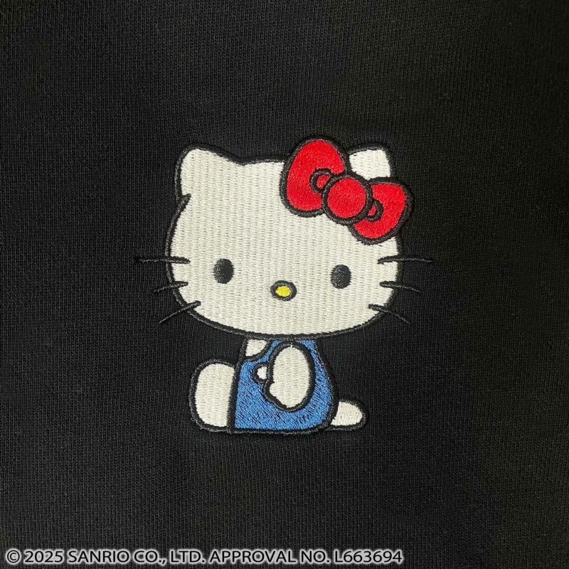【絡繰魂×HELLO KITTY】“UKIYOE”刺入りZIPパーカー