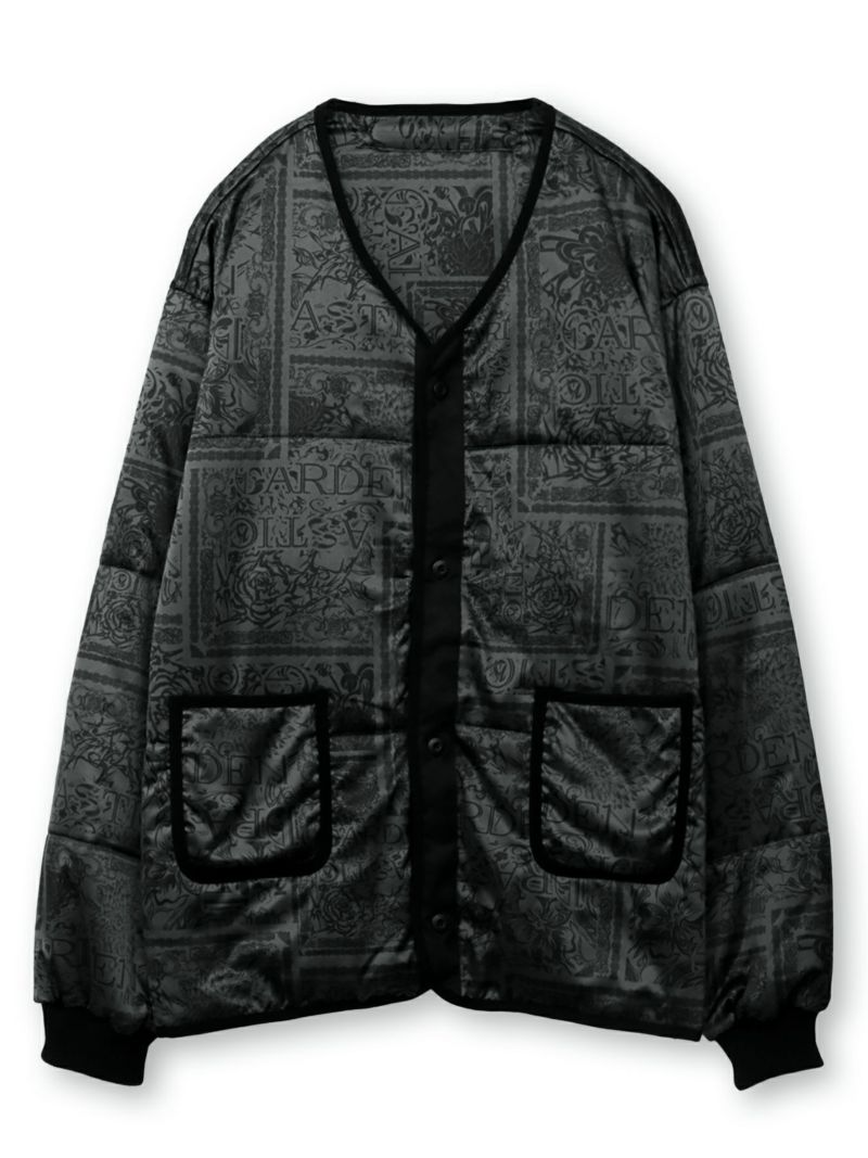  【DRASTIC GARDEN】“劇薬ノ園”刺繍入り3WAYモッズコート