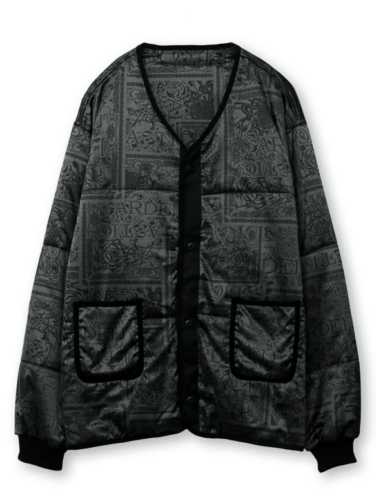  【DRASTIC GARDEN】“劇薬ノ園”刺繍入り3WAYモッズコート