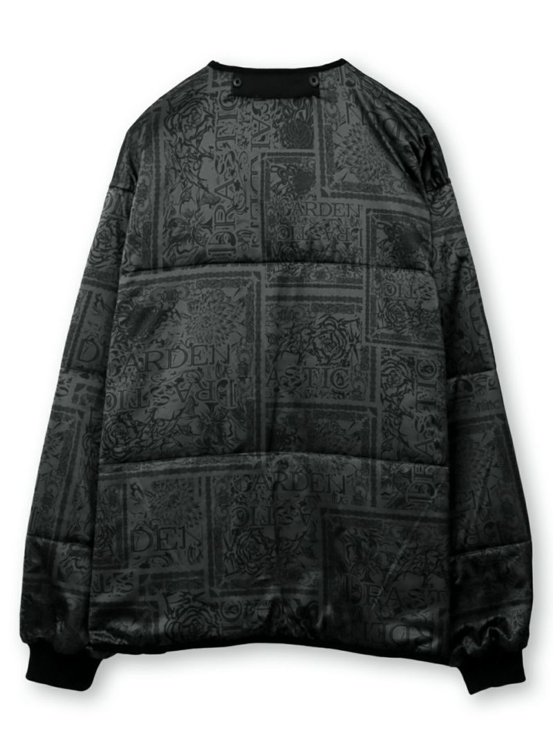  【DRASTIC GARDEN】“劇薬ノ園”刺繍入り3WAYモッズコート