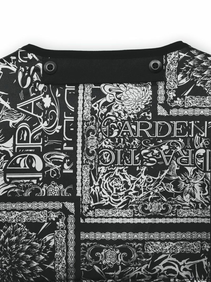  【DRASTIC GARDEN】“劇薬ノ園”刺繍入り3WAYモッズコート