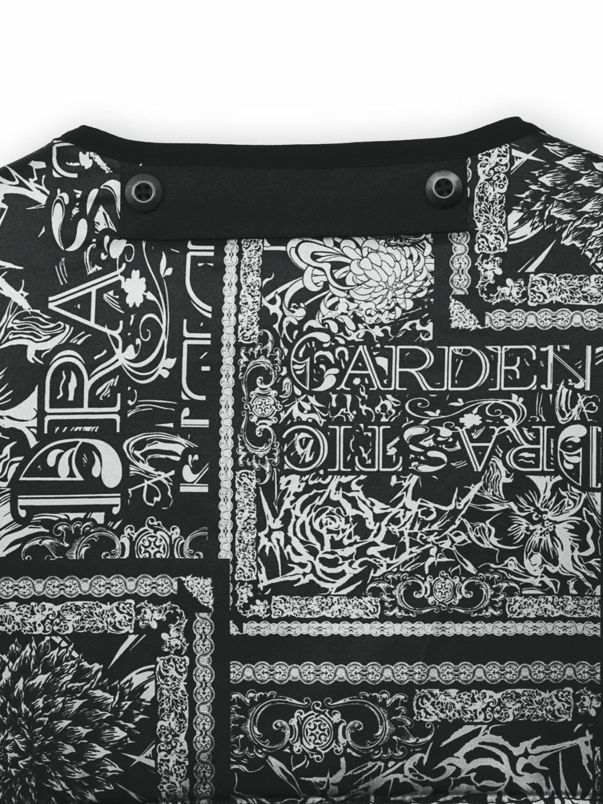  【DRASTIC GARDEN】“劇薬ノ園”刺繍入り3WAYモッズコート