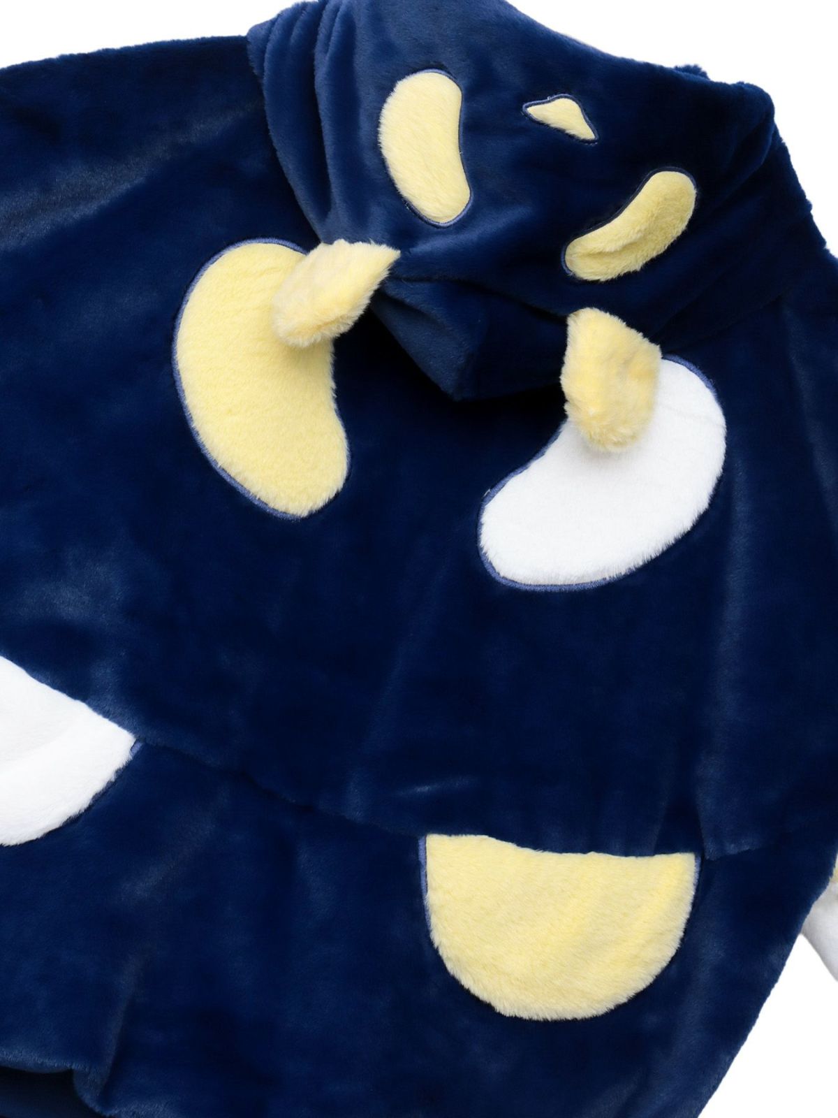 【PANDIESTA JAPAN】“逆さまパンダ”切替フェイクファーなりきりZIPパーカー