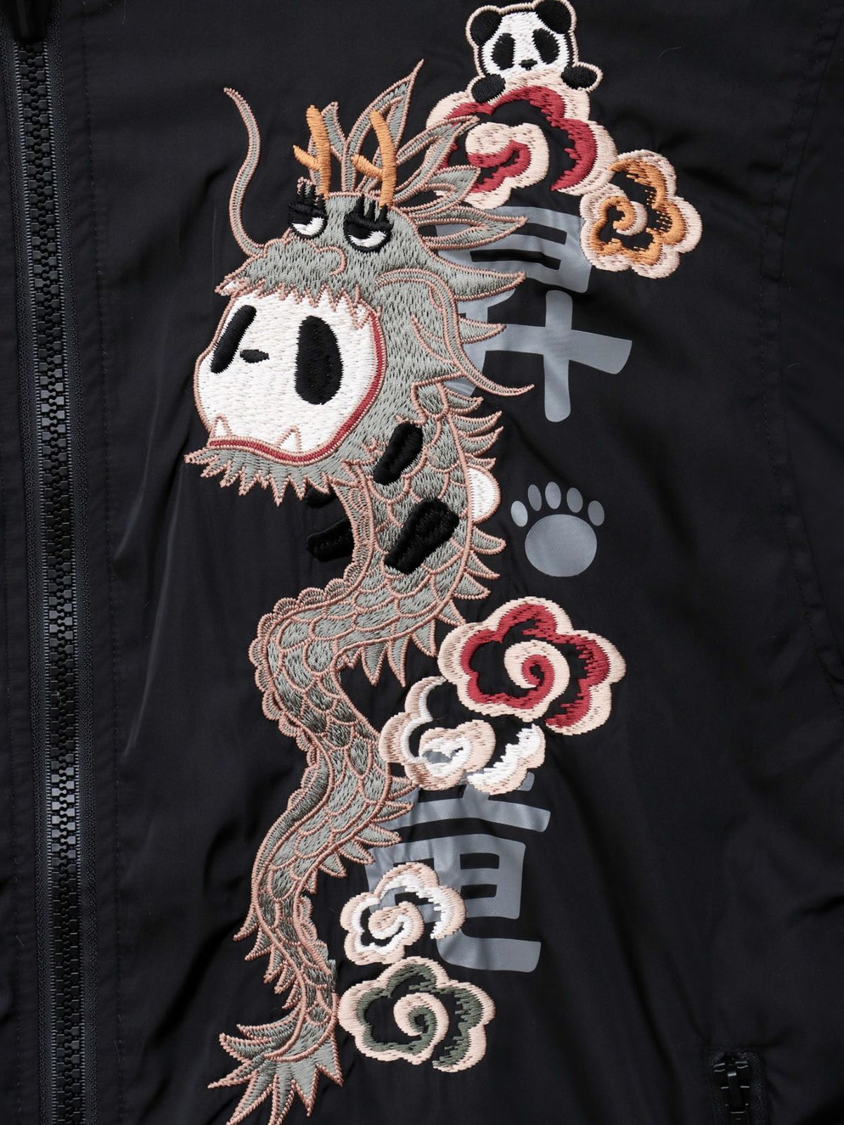  【PANDIESTA JAPAN】“パンドラゴン昇龍”刺繍入りリバーシブルMA-1