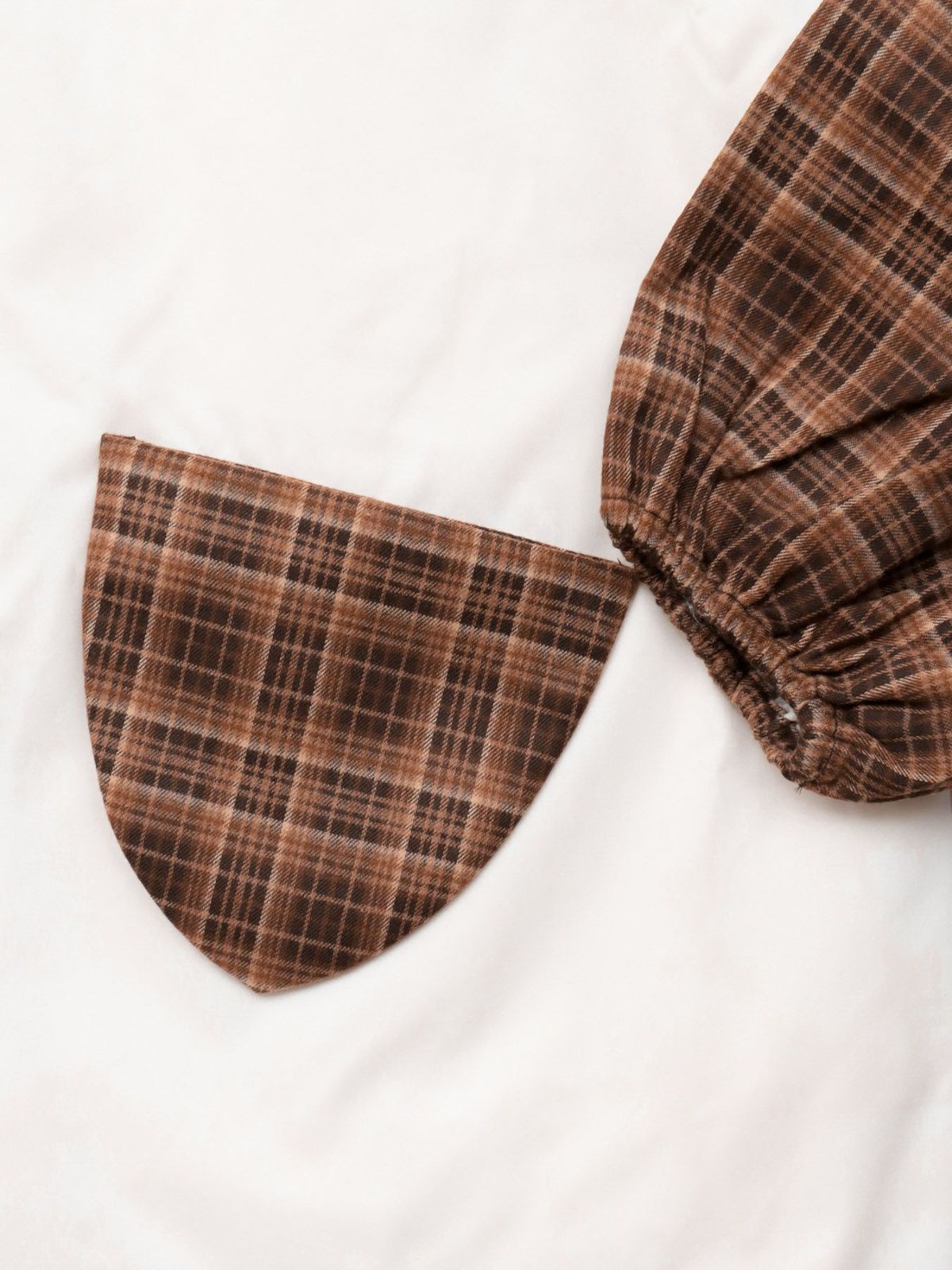 【PANDIESTA JAPAN】“サメパンダ”BIGシルエットチェック切替ジャケット