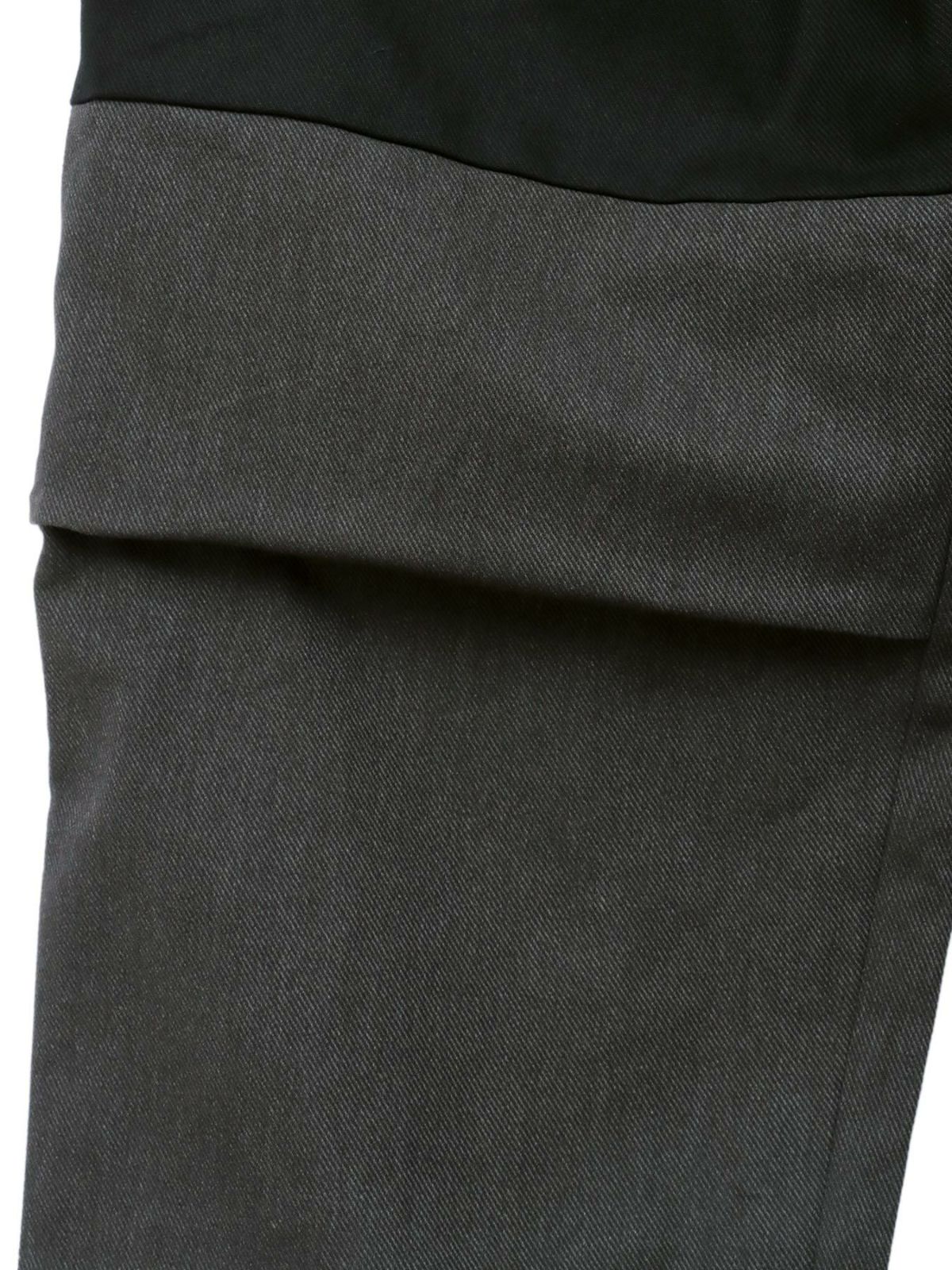 【PANDIESTA JAPAN】リメイク風切替BIGシルエットワイドカーゴパンツ