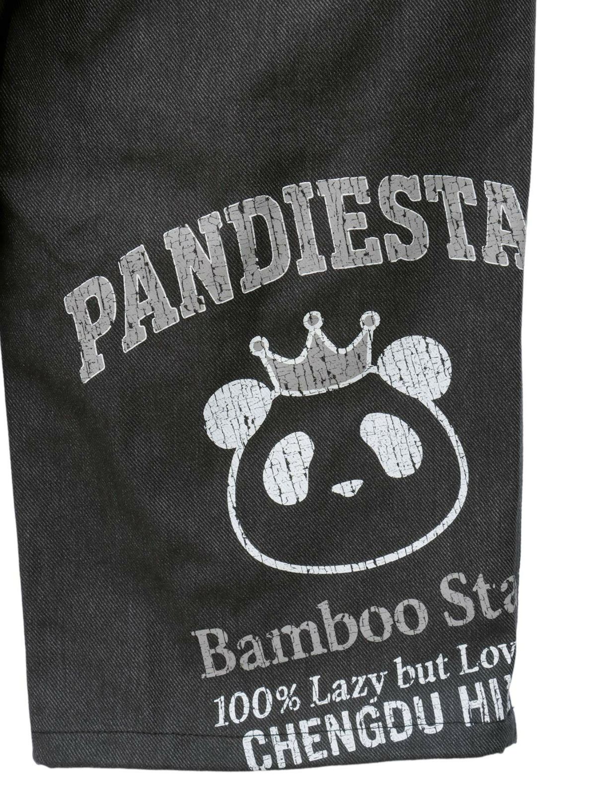 【PANDIESTA JAPAN】リメイク風切替BIGシルエットワイドカーゴパンツ