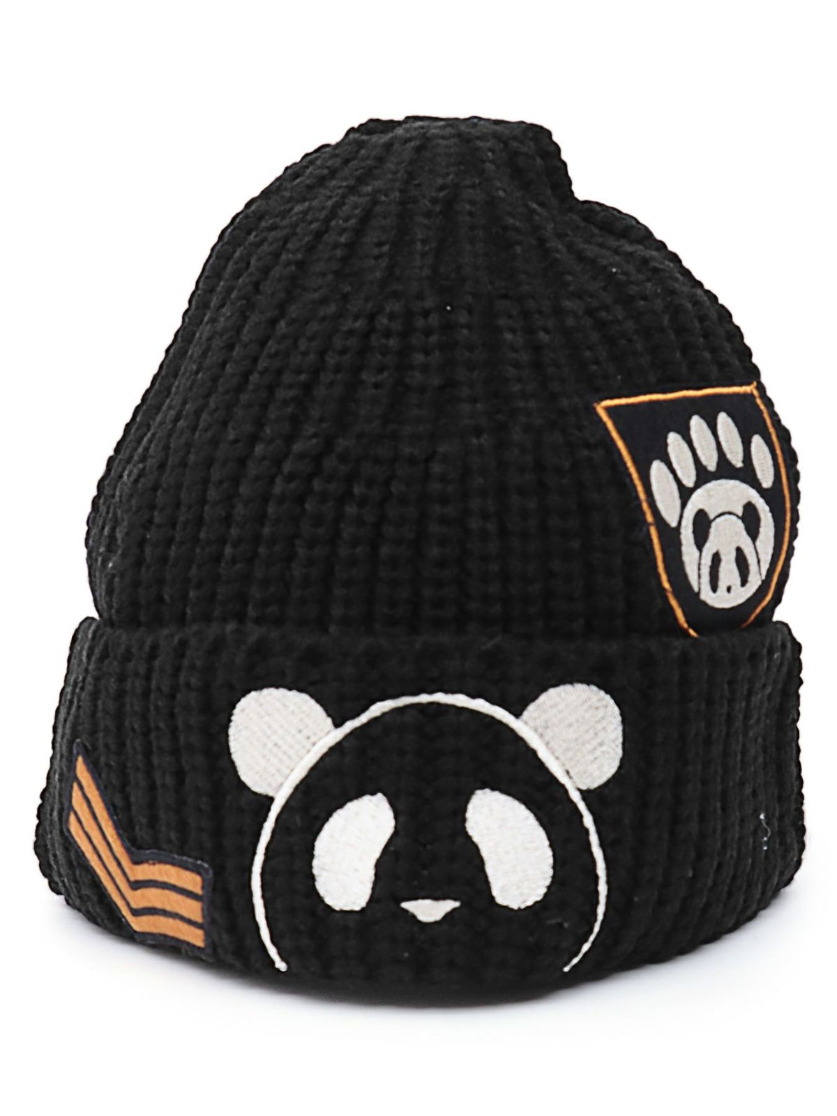 【PANDIESTA JAPAN】ミリタリーワッペンニットキャップ