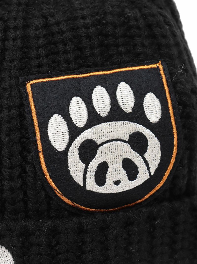 【PANDIESTA JAPAN】ミリタリーワッペンニットキャップ
