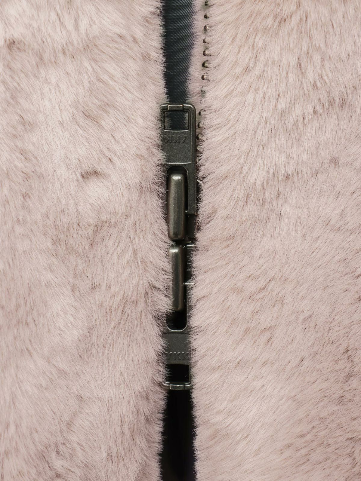 【SUMINEKO】 “桜墨猫”フェイクファーBIGシルエットZIPパーカー