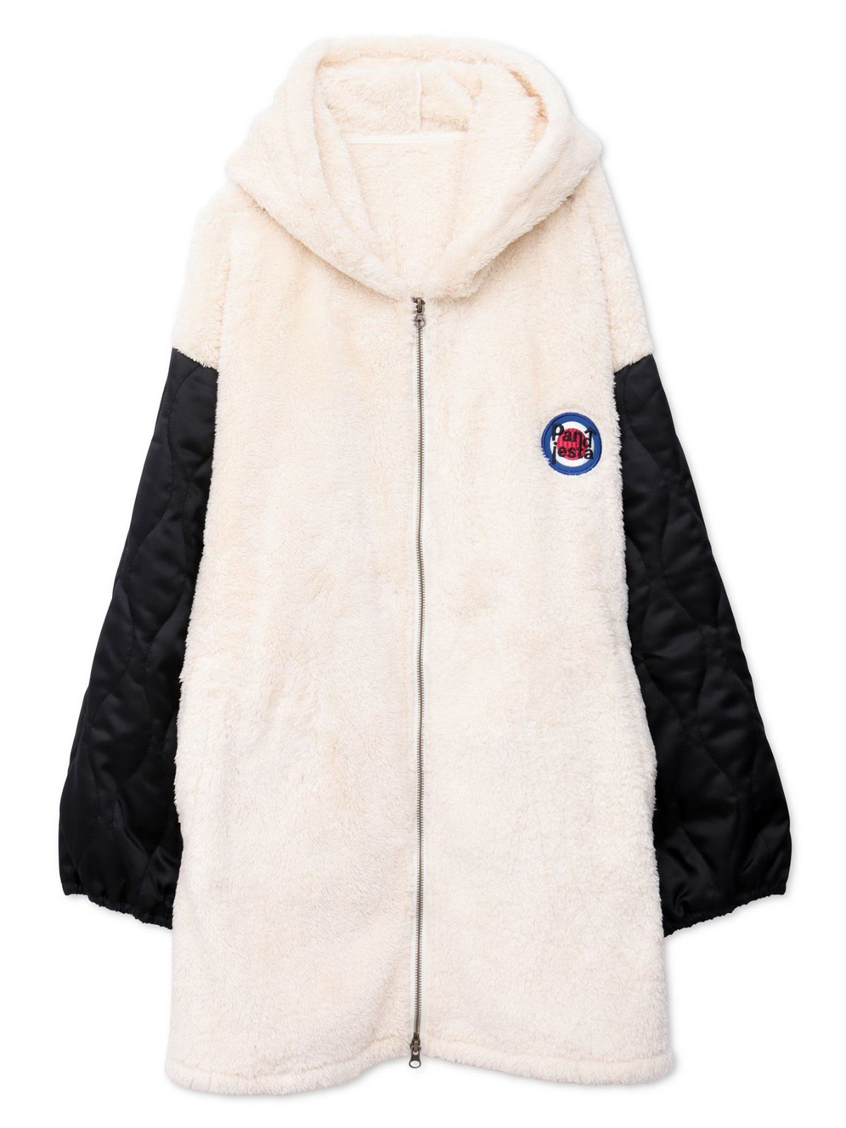 【PANDIESTA JAPAN】“スクーターパンダ”刺繍入り3WAYモッズコート