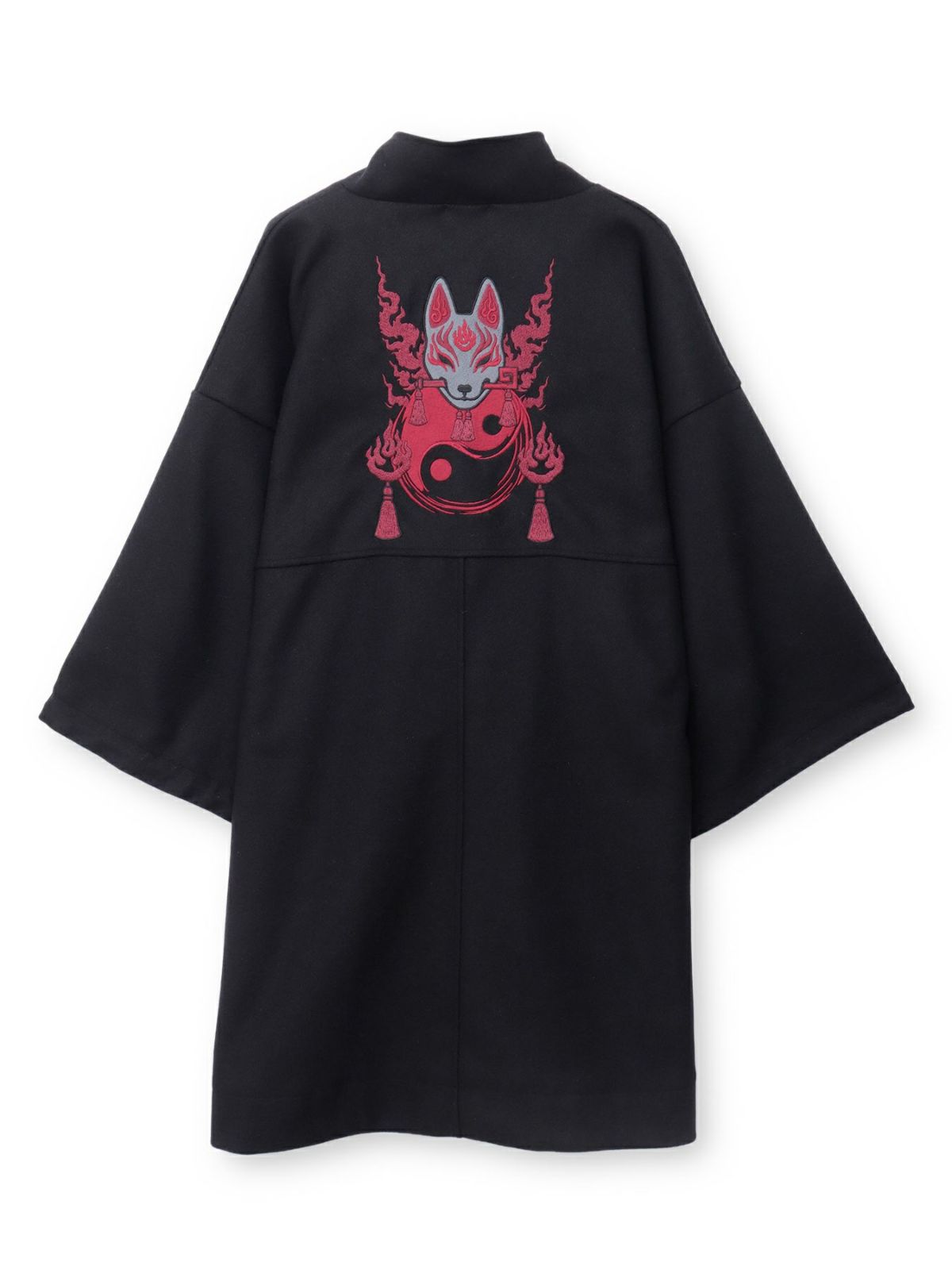 【雅結 -EN-】“狐面”刺入り羽織りコート