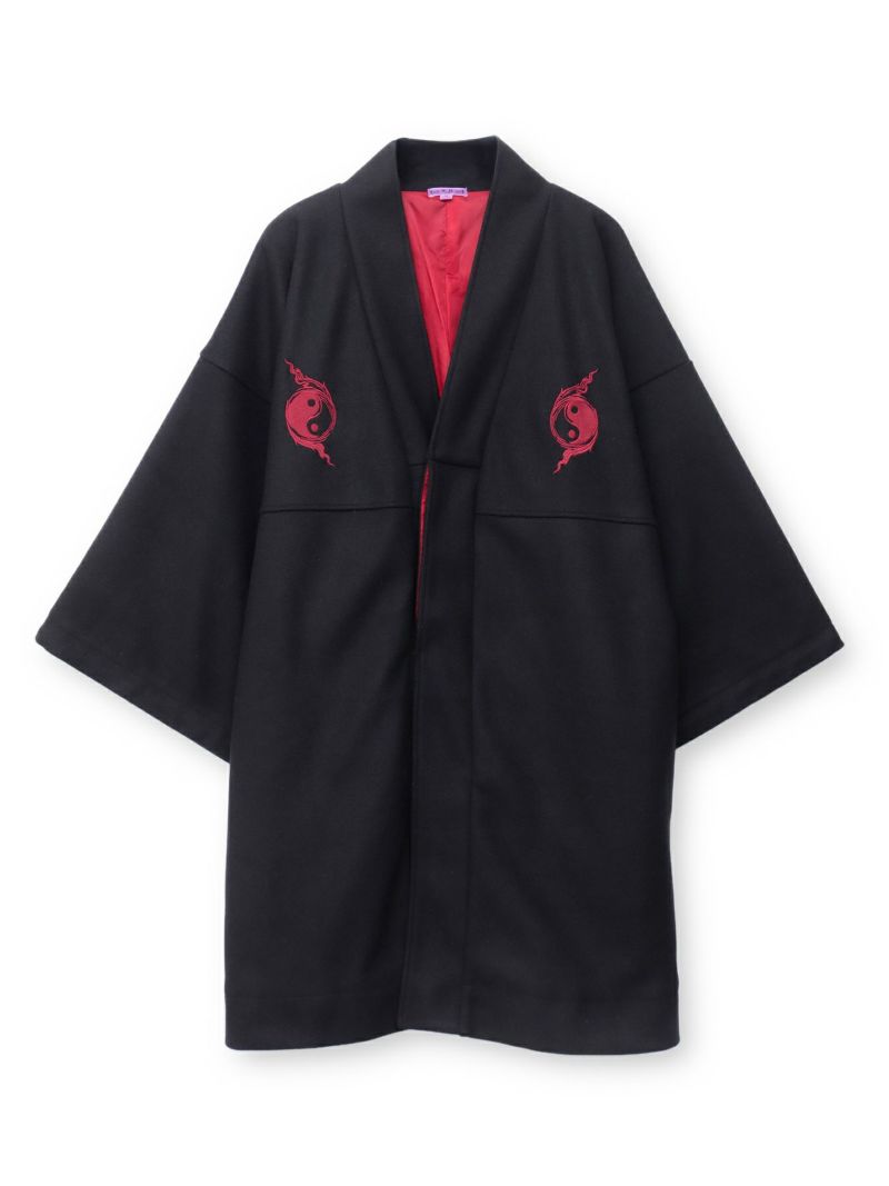 【雅結 -EN-】“狐面”刺入り羽織りコート