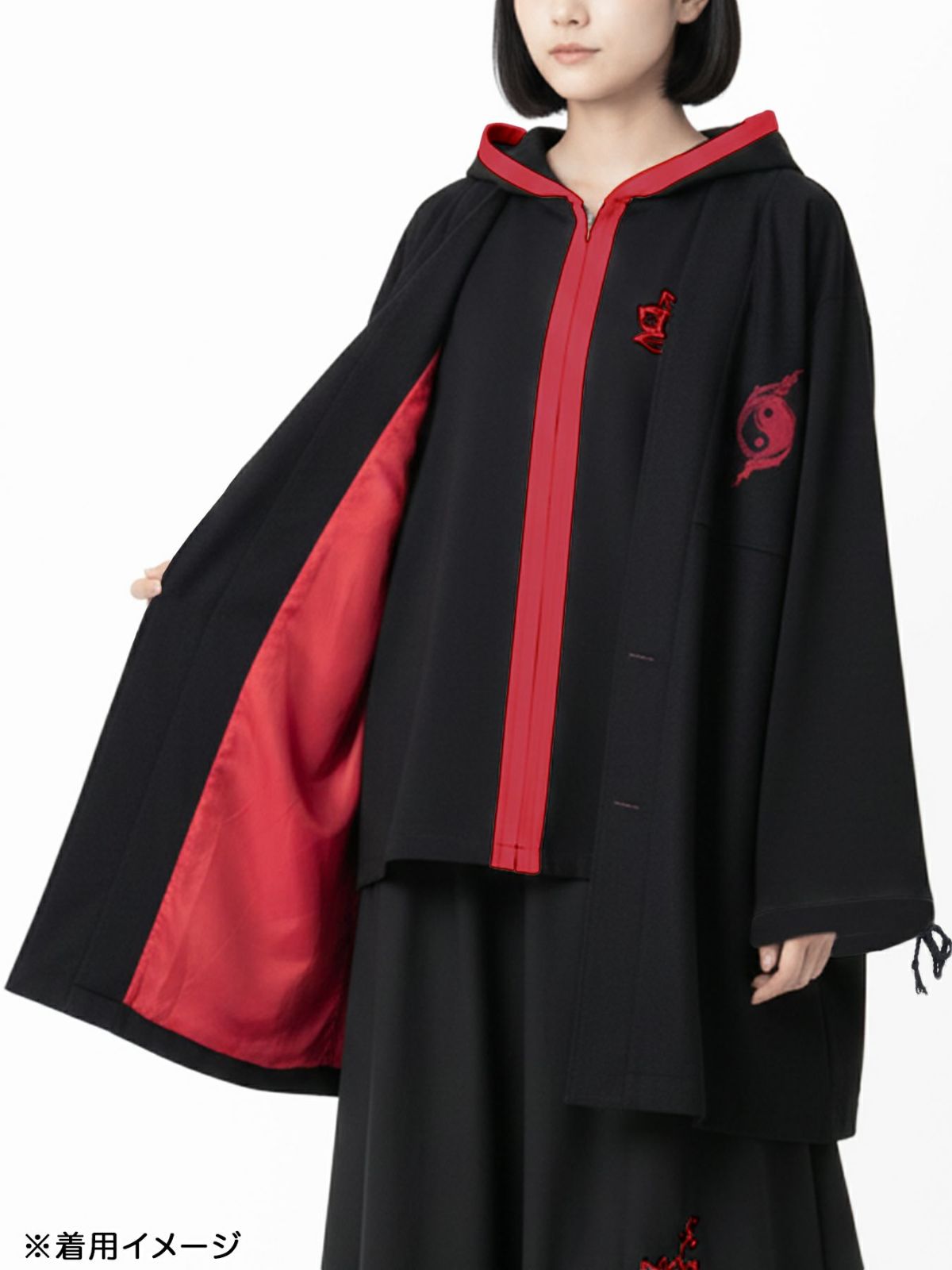 【雅結 -EN-】“狐面”刺入り羽織りコート