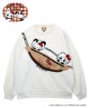 【Hello Kitty×PANDIESTA JAPAN】“バック風ポケット付き”サガラ刺繍仲良しスウェット