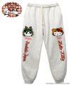 【Hello Kitty×PANDIESTA JAPAN】“なりきり龍虎”刺繍入りスウェットパンツ