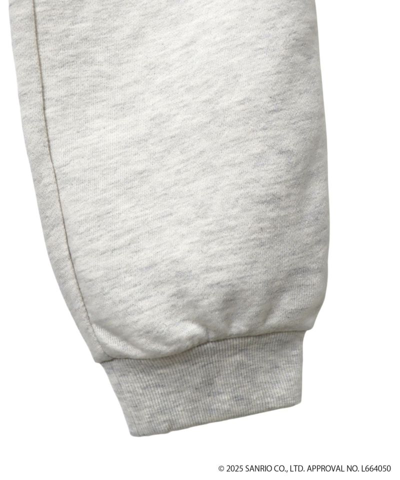 【Hello Kitty×PANDIESTA JAPAN】“なりきり龍虎”刺繍入りスウェットパンツ