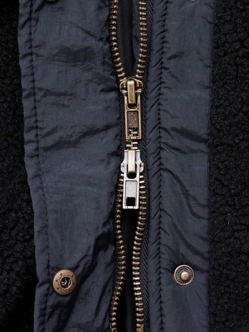 【雅結】桜刺繍切替ロングアウター