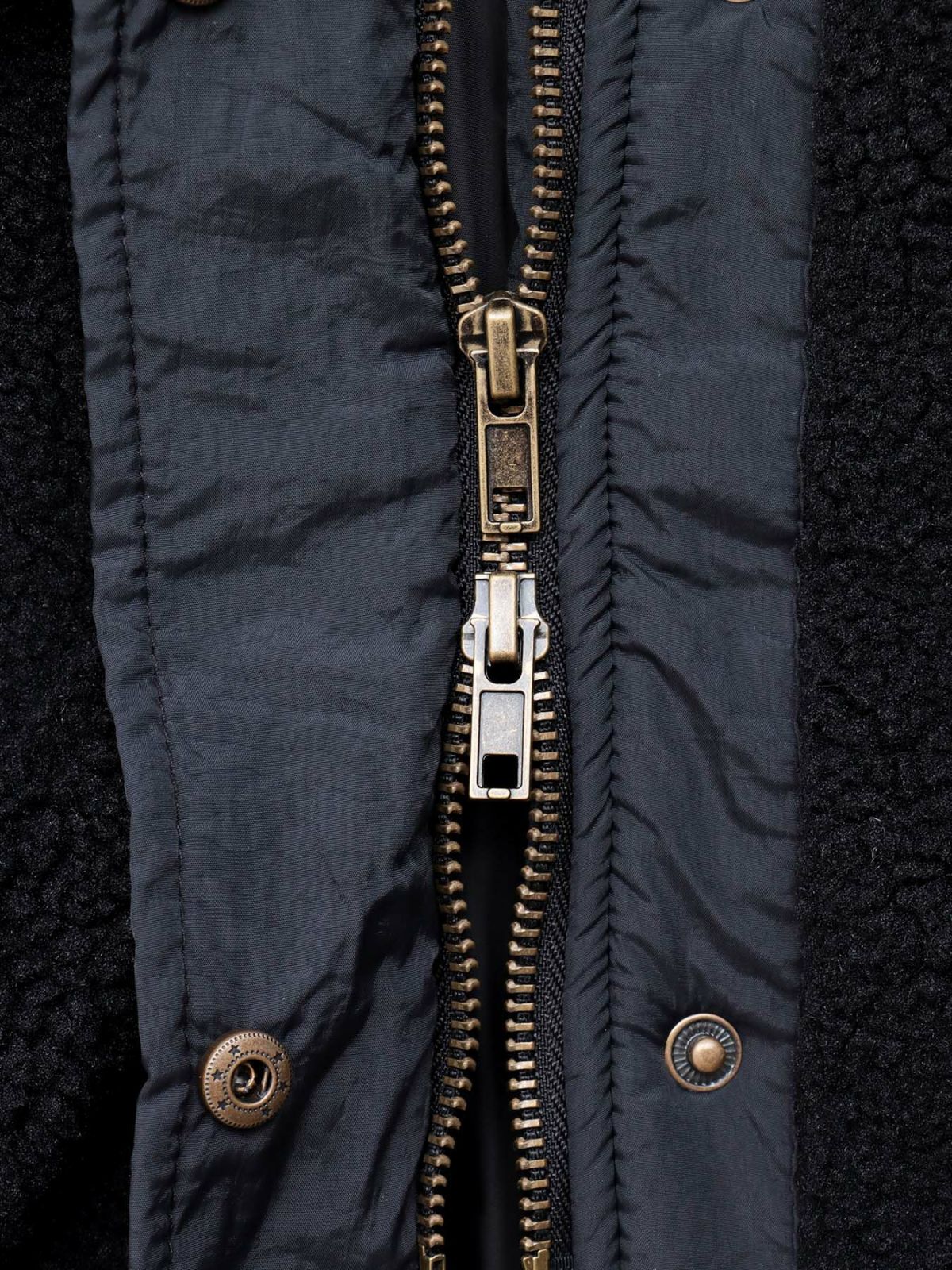 【雅結】桜刺繍切替ロングアウター