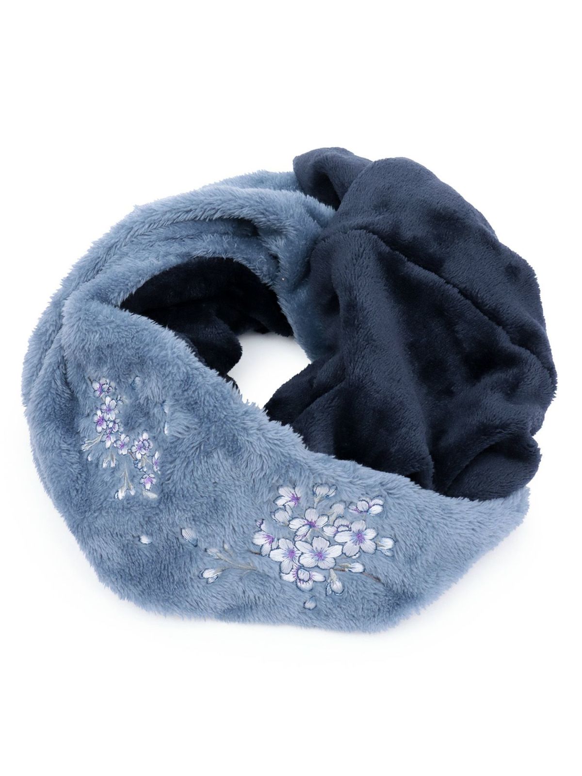  【雅結】桜刺繍 スヌード