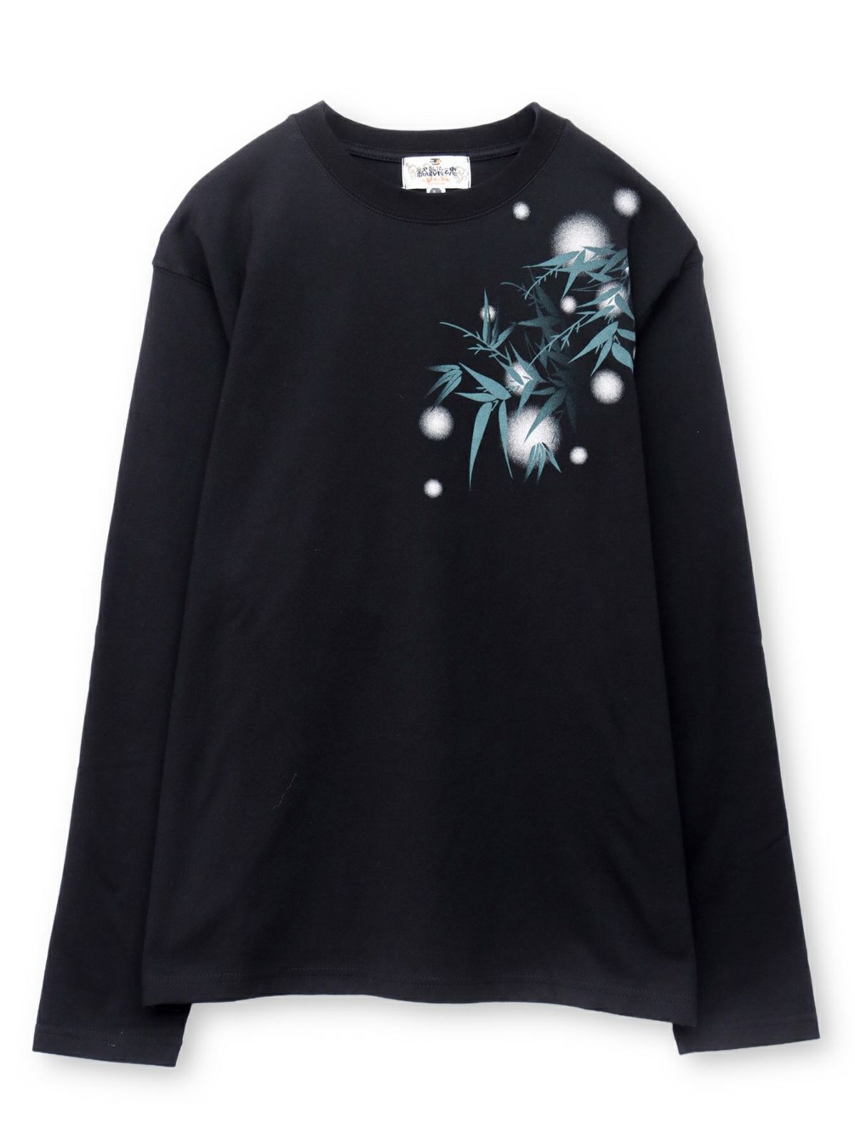 【絡繰魂】“キタキツネ”刺繍入りロンT