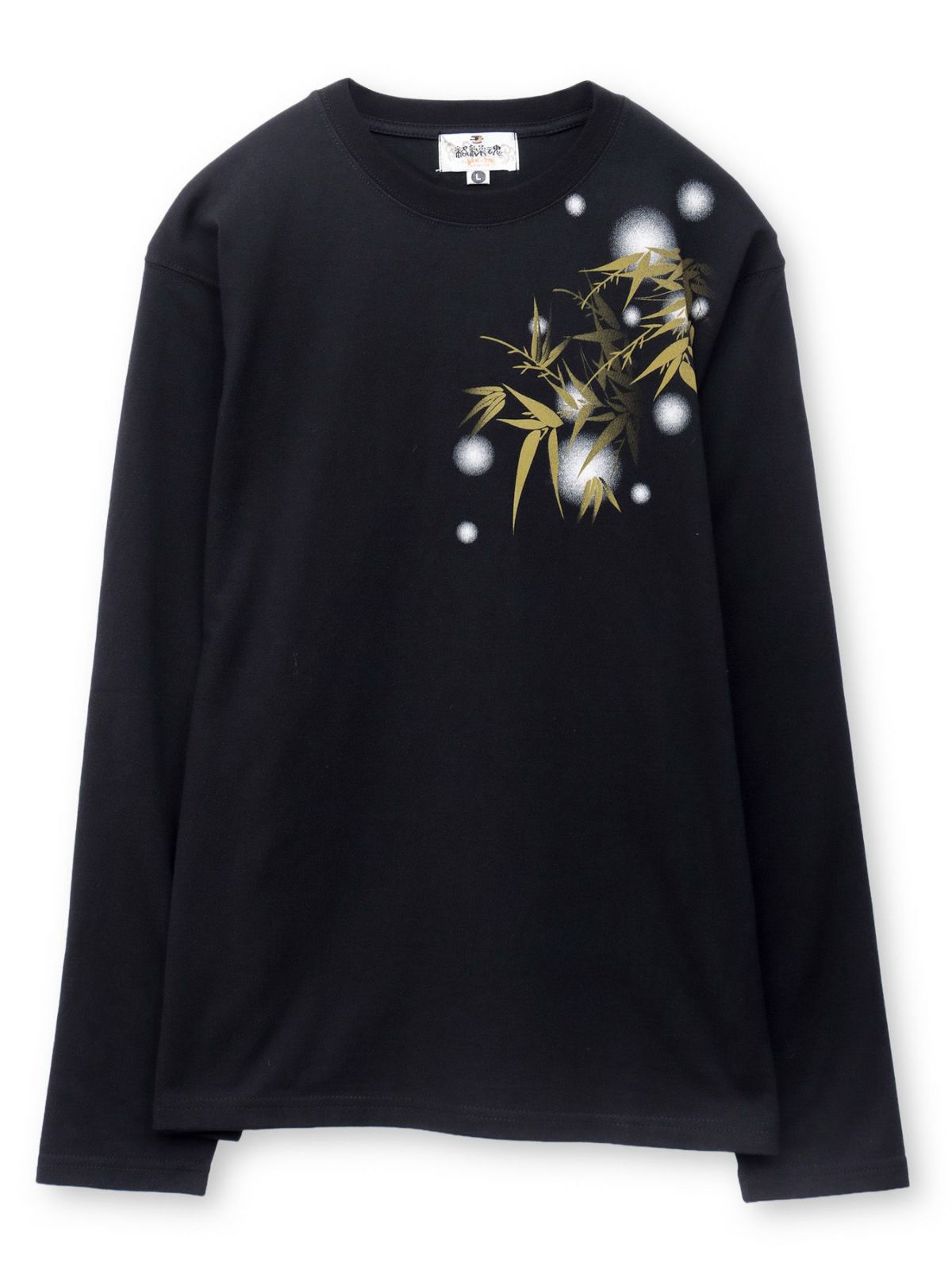 【絡繰魂】“キタキツネ”刺繍入りロンT