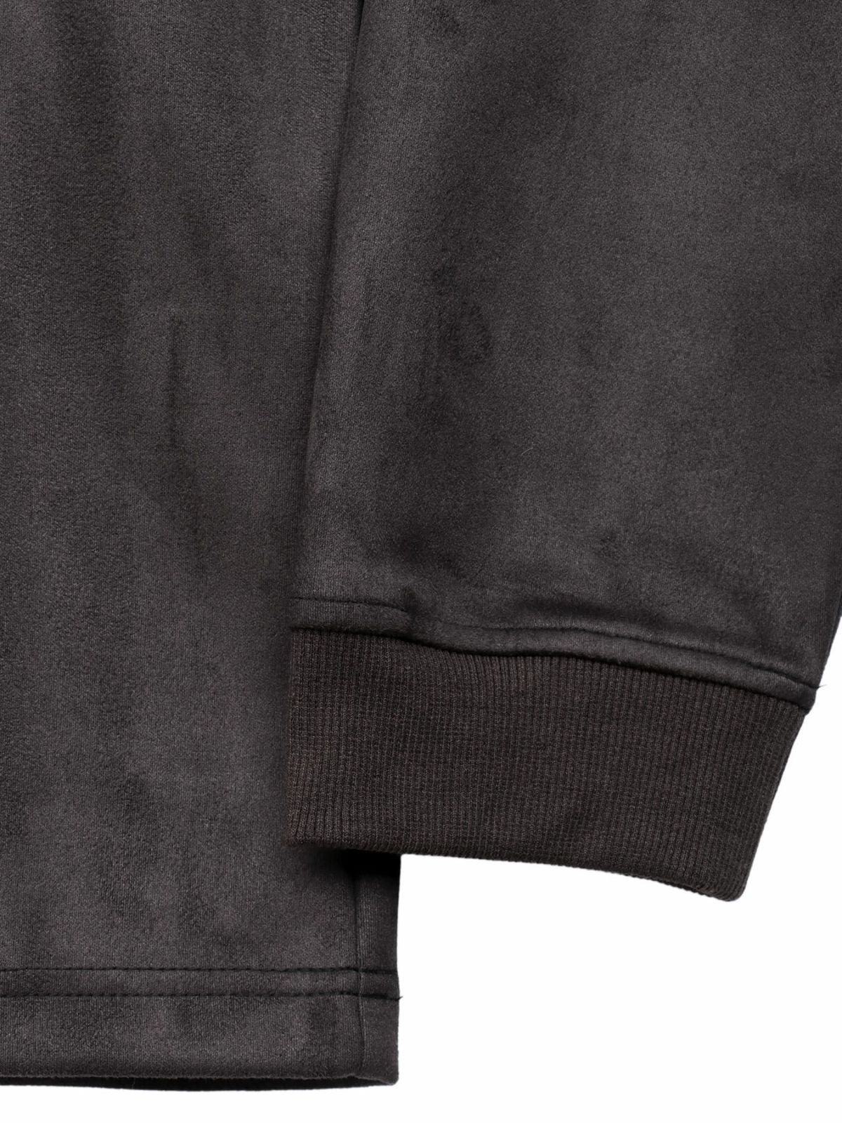 【絡繰魂】“風神雷神”刺入りフェイクスウェードロンT