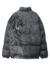  【絡繰魂・粋】“龍神降臨”総刺繍フェイクレザー中綿ブルゾン