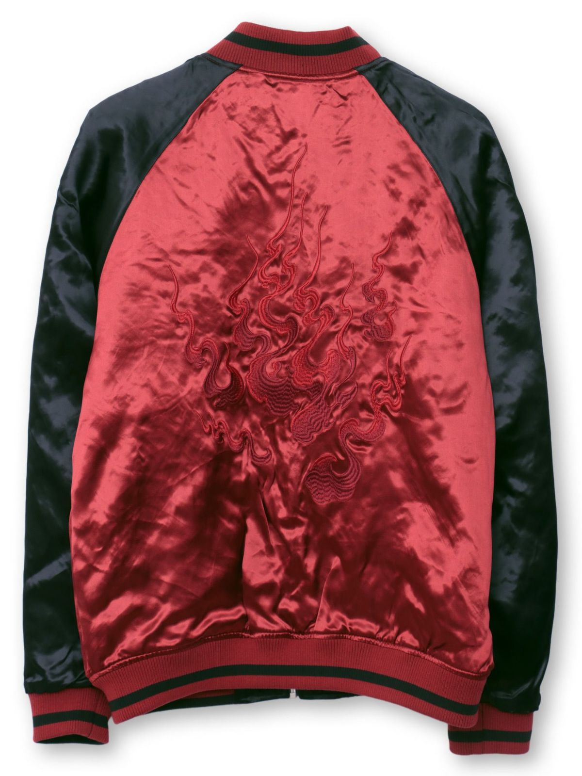 【絡繰魂・粋】“豪炎龍”総刺リバーシブルスカジャン