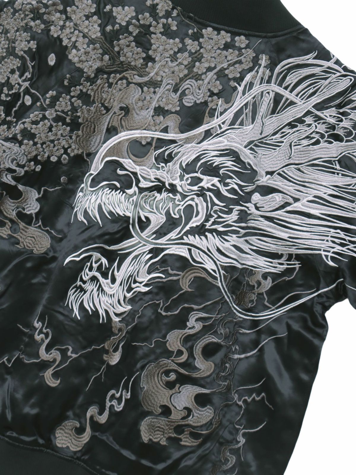 【絡繰魂・粋】“豪炎龍”総刺リバーシブルスカジャン