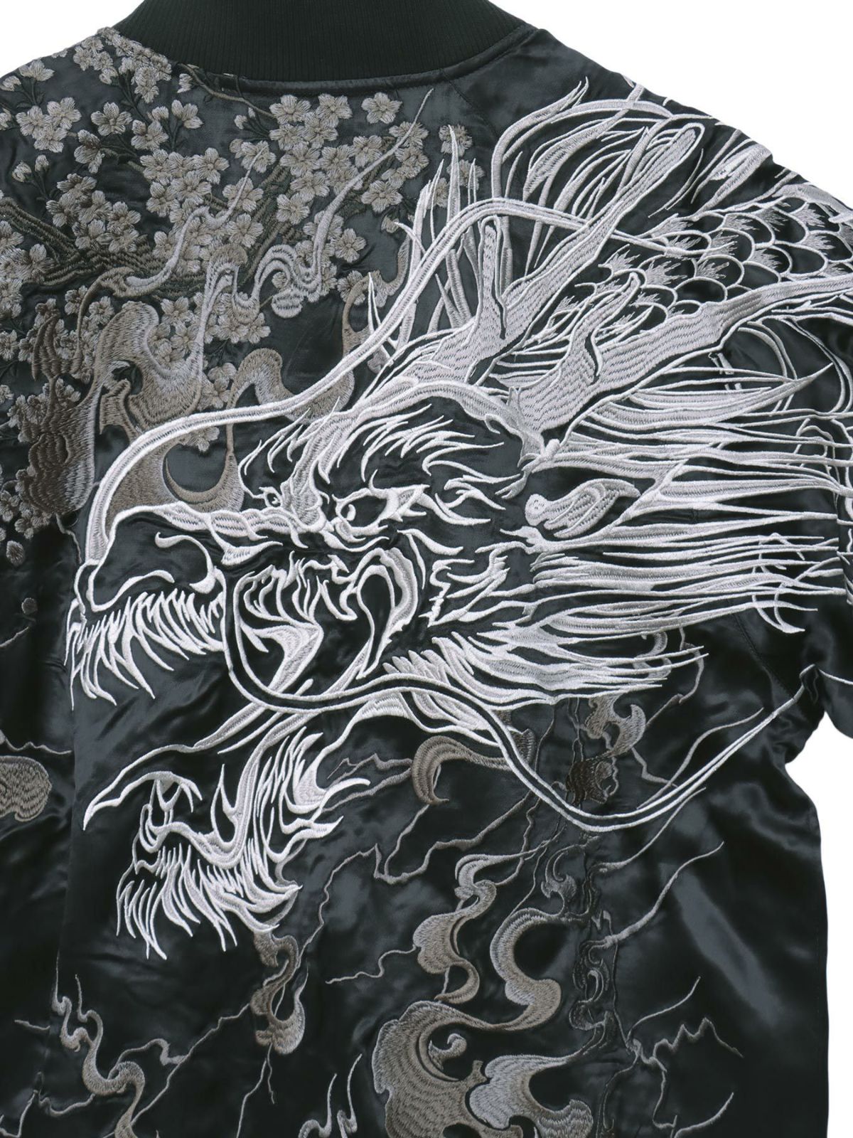 【絡繰魂・粋】“豪炎龍”総刺リバーシブルスカジャン