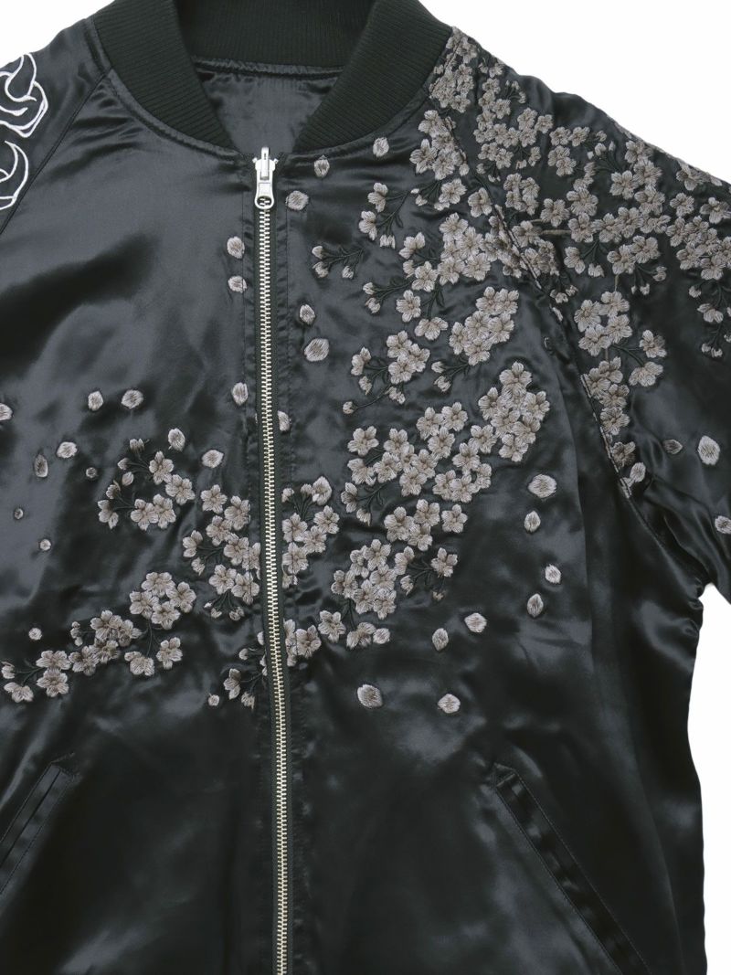 【絡繰魂・粋】“豪炎龍”総刺リバーシブルスカジャン