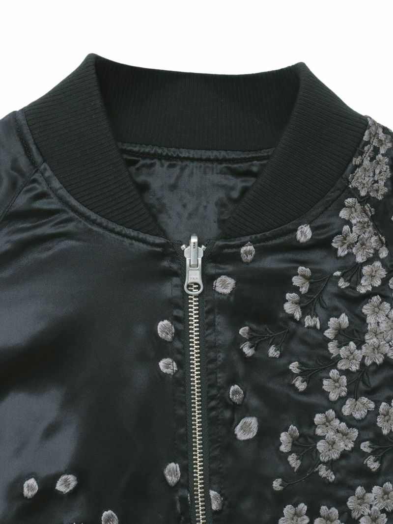 【絡繰魂・粋】“豪炎龍”総刺リバーシブルスカジャン