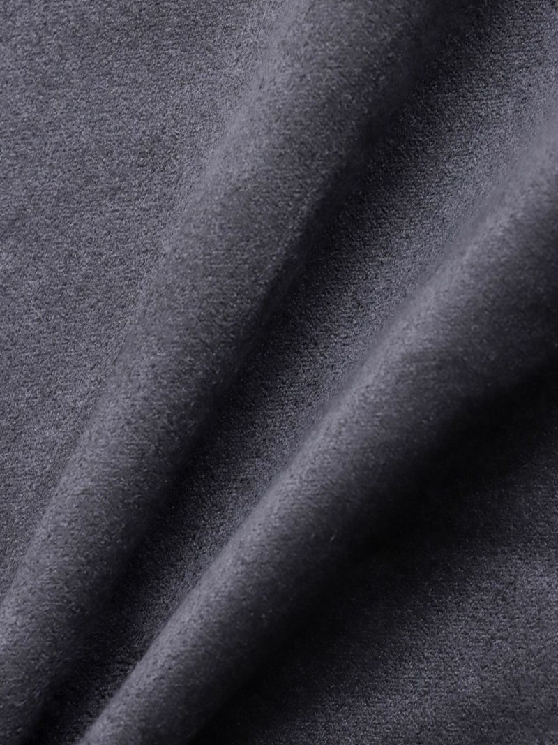 【雅結】桜刺繍和生地遣いフェイクスウェードZIPパーカー