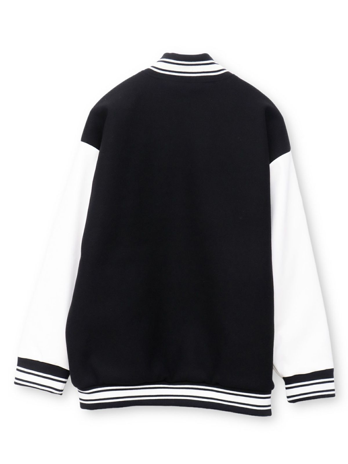 【moz】エルク ワンポイントサガラ刺繍入りスタジャン