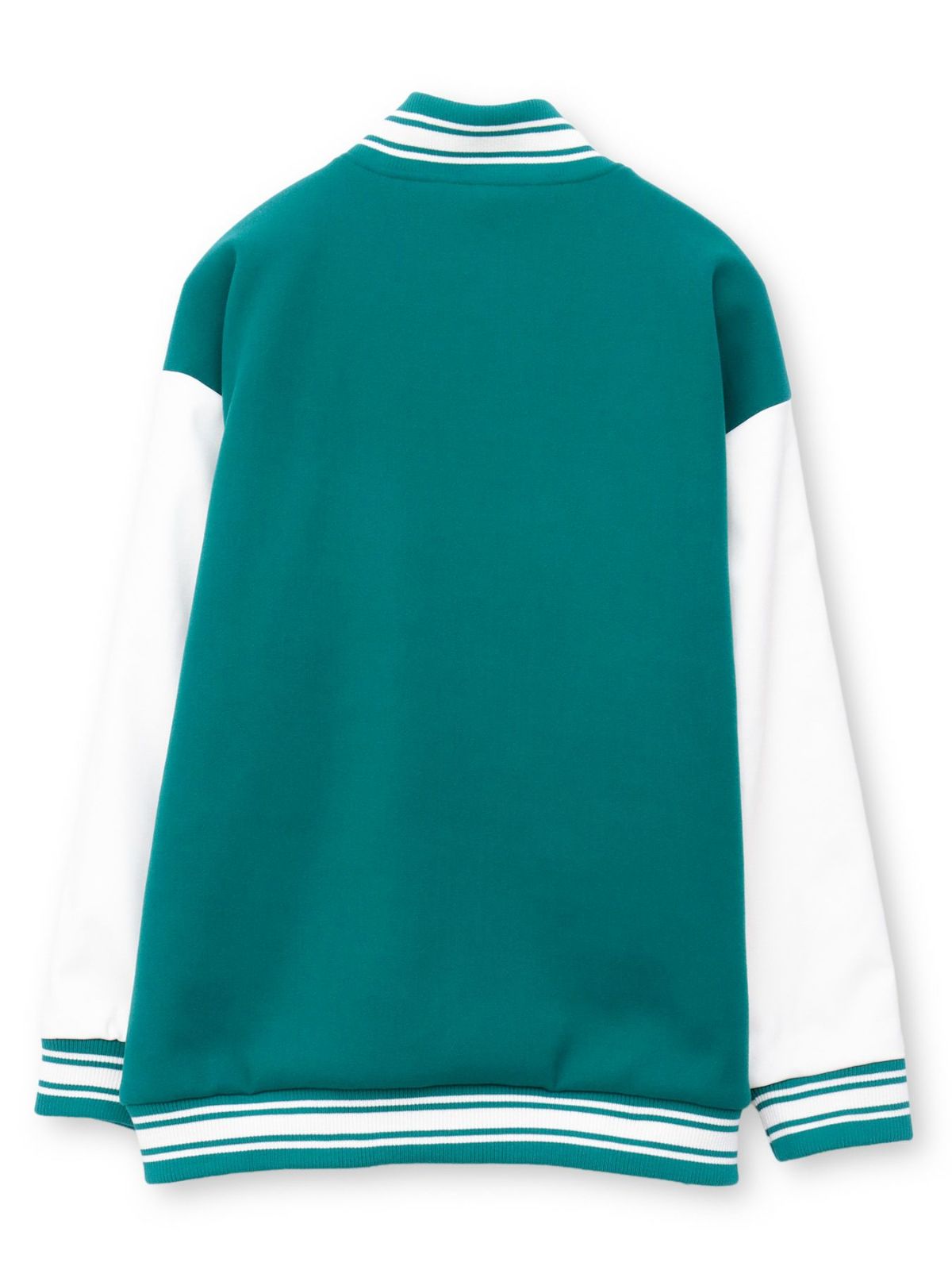 【moz】エルク ワンポイントサガラ刺繍入りスタジャン