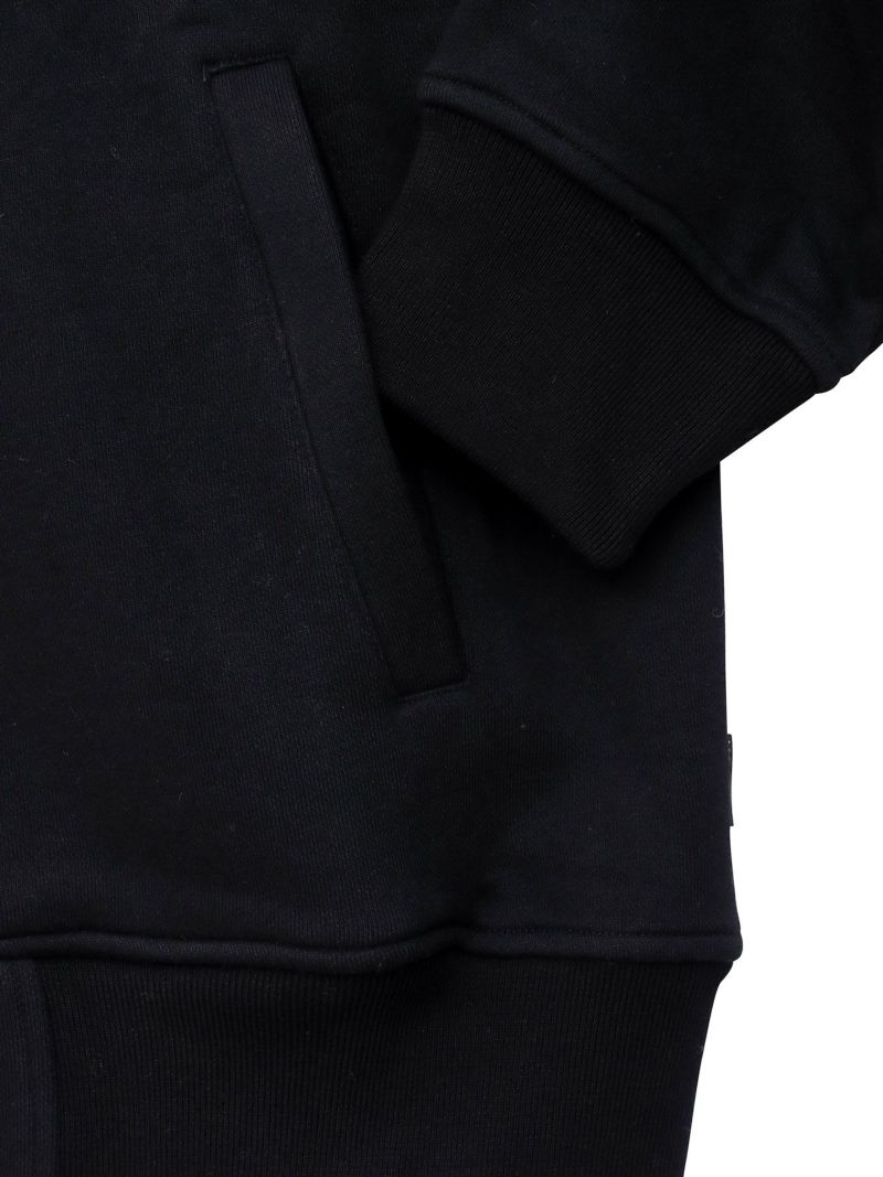 【VANSON】スカル 刺繍入りフルZIPパーカー〔別注〕