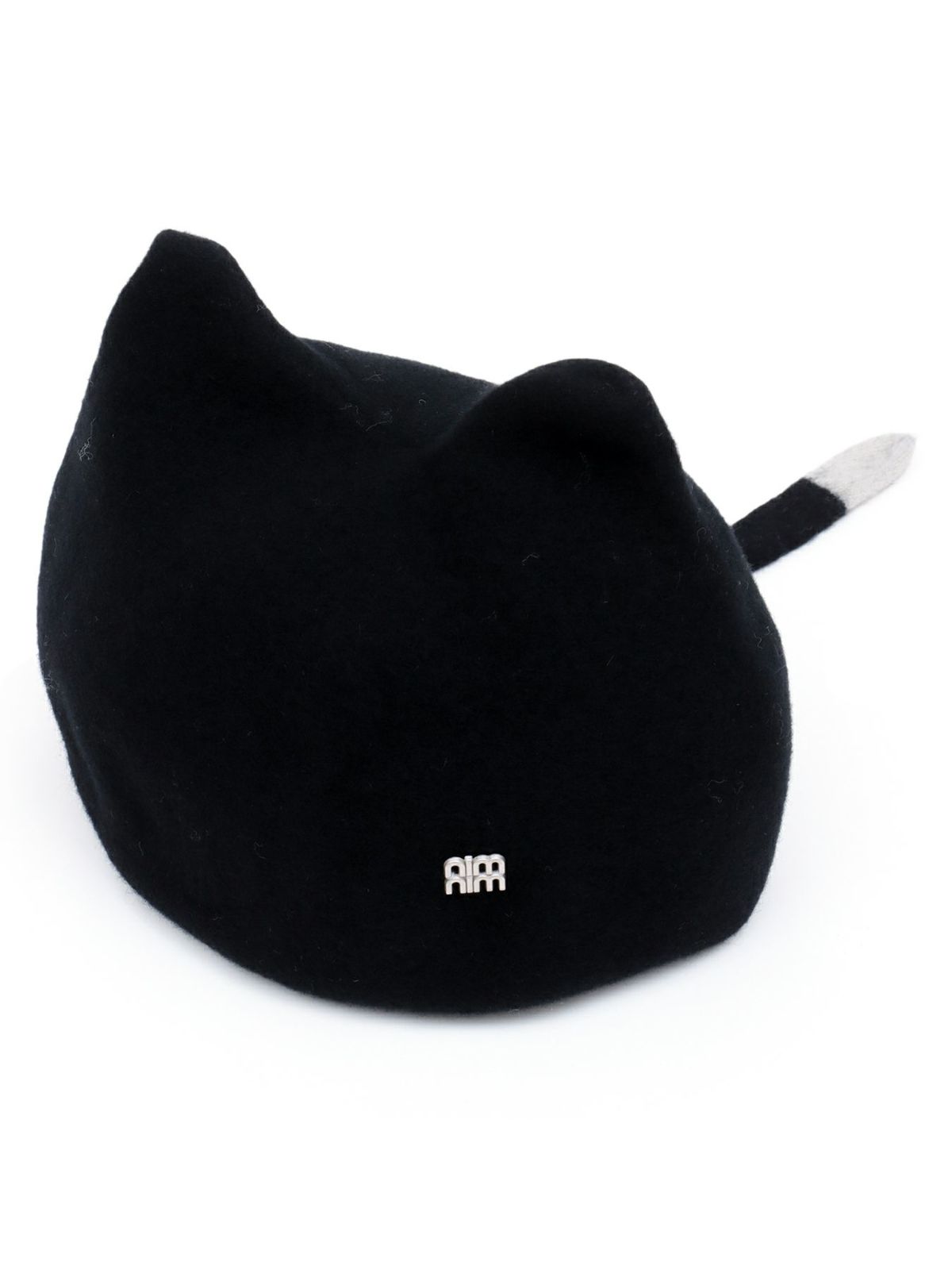  猫ミミベレー帽