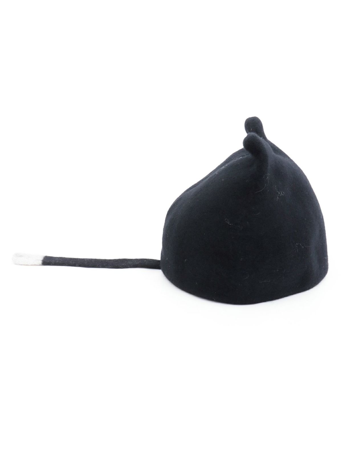  猫ミミベレー帽