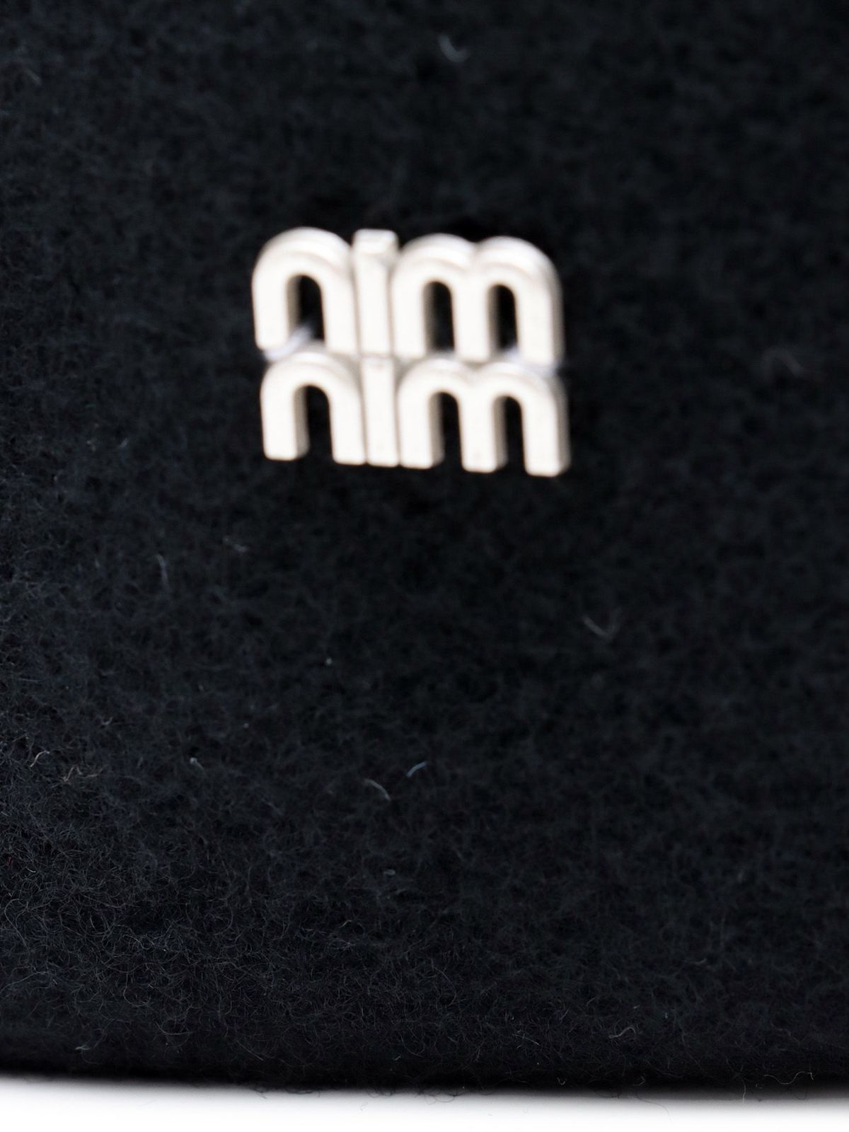  猫ミミベレー帽