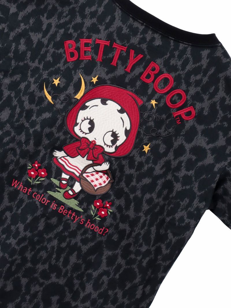  【BETTY BOOP】“赤ずきんベイビーベティ”刺繍入りロンT
