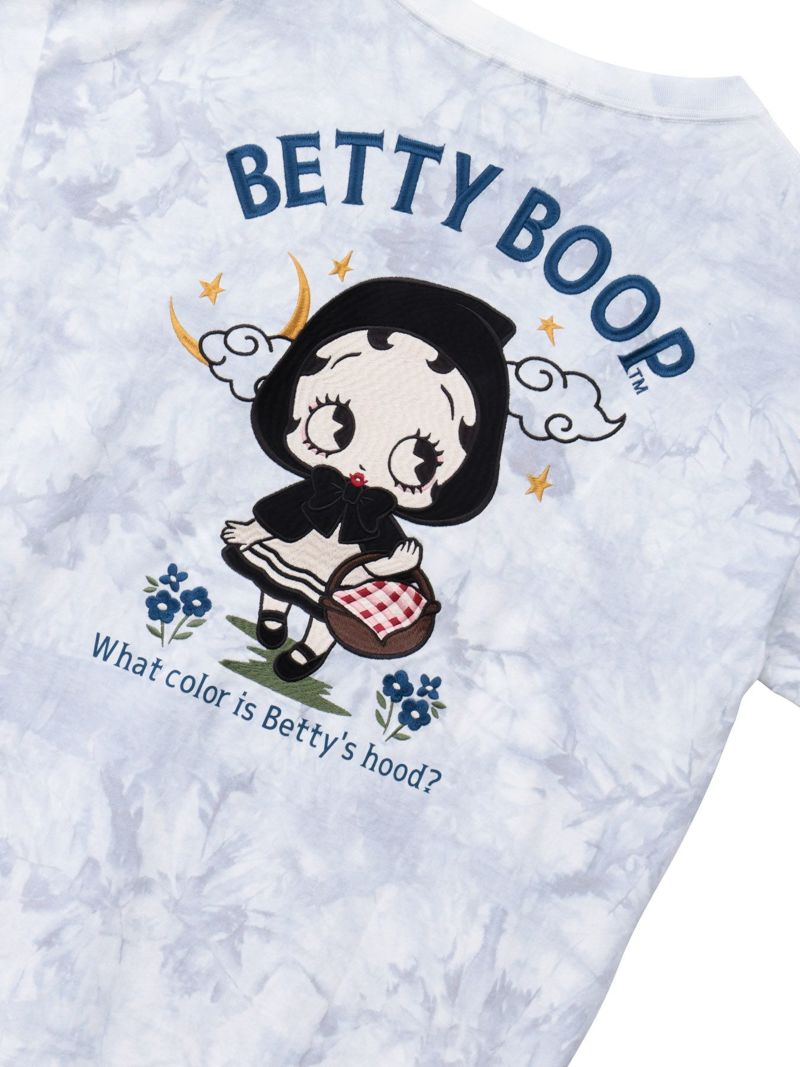  【BETTY BOOP】“赤ずきんベイビーベティ”刺繍入りロンT