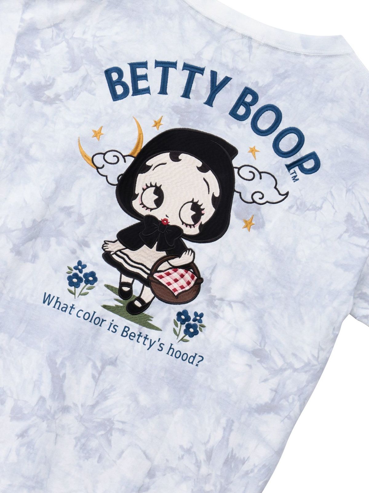  【BETTY BOOP】“赤ずきんベイビーベティ”刺繍入りロンT
