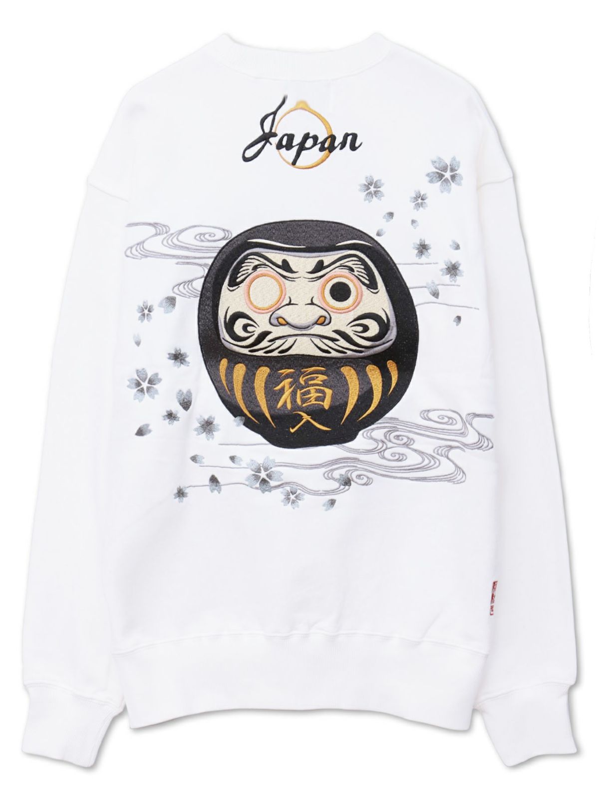 【絡繰魂】“達磨JAPAN”刺繍入りトレーナー