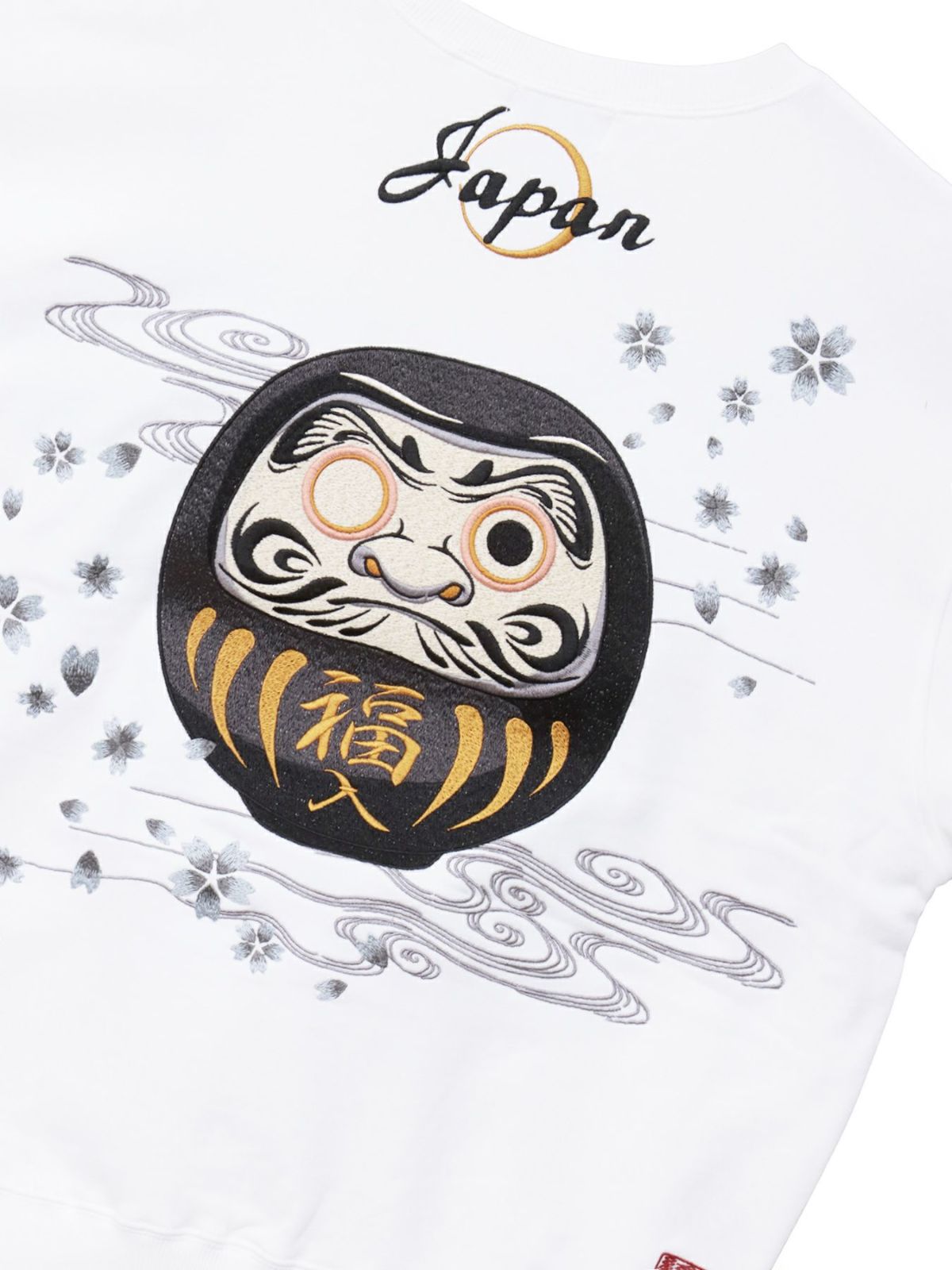 【絡繰魂】“達磨JAPAN”刺繍入りトレーナー