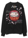 【絡繰魂】“達磨JAPAN”刺繍入りトレーナー